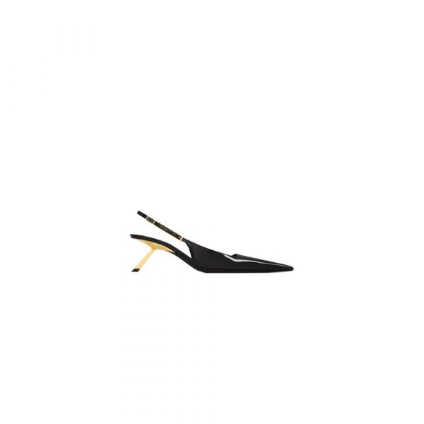 YSL LEE slingback pumps in patent leather