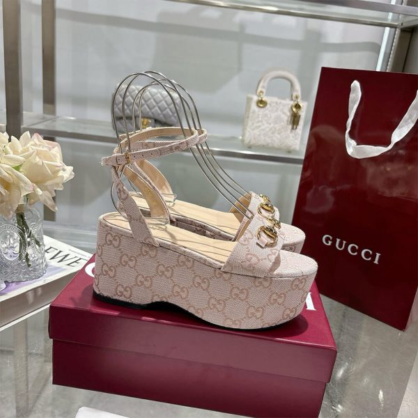 GUCCI Women’s Horsebit flatform sandal