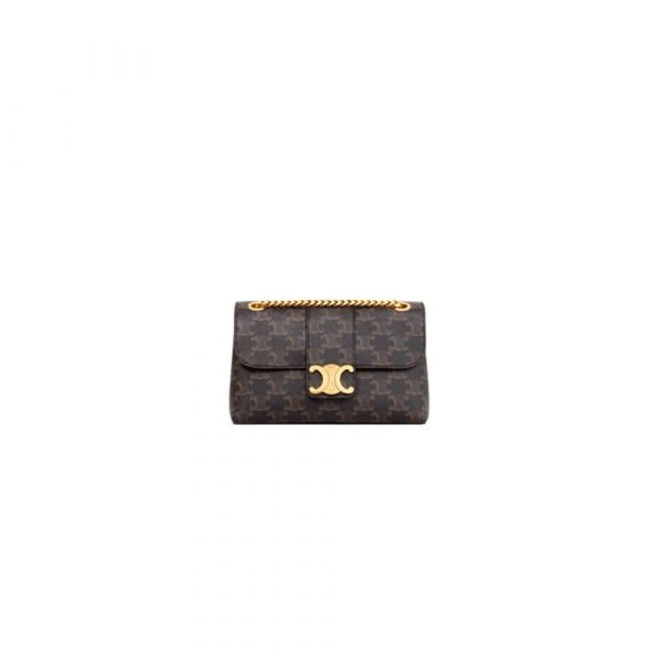 CELINE TEEN CELINE VICTOIRE BAG in Triomphe Canvas