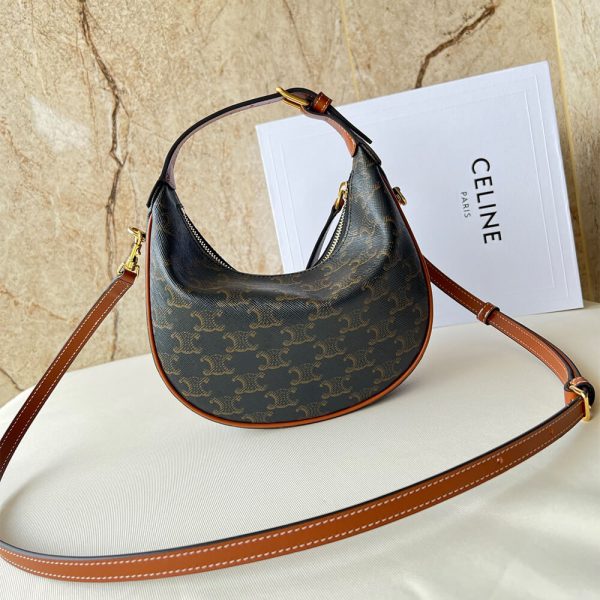 Teen Celine Lulu IN TRIOMPHE CANVAS AND CALFSKIN