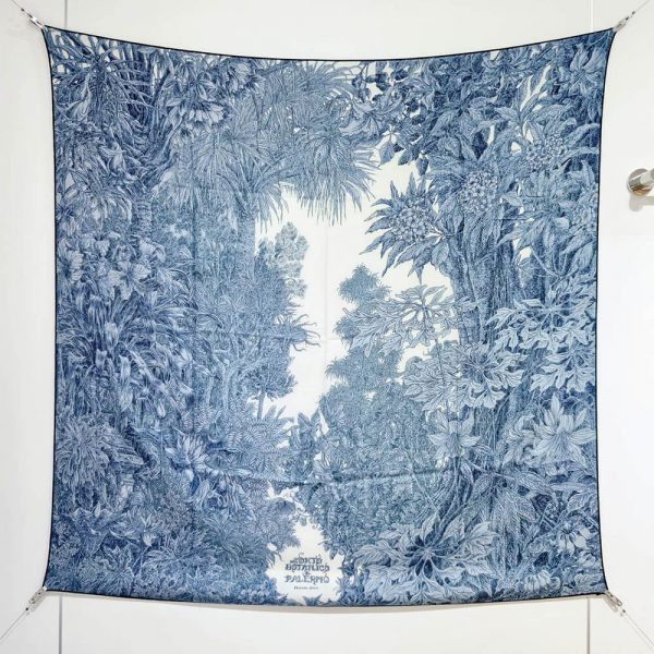 HERMES All’Orto Botanico di Palermo shawl 140