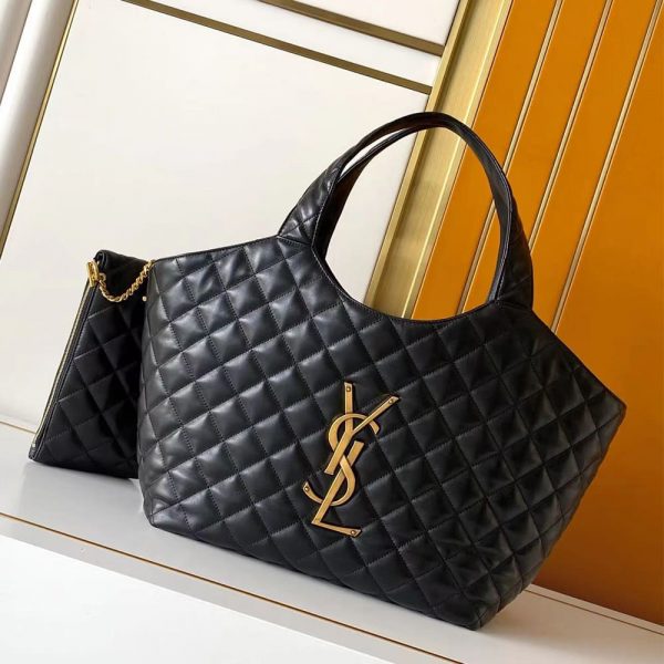 YSL ICARE medium in quilted nappa(HIGH-END GRADE)