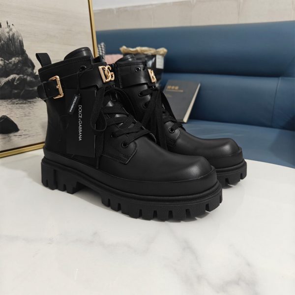 DOLCE & GBBANA Ankle Boots(HIGH-END GRADE)