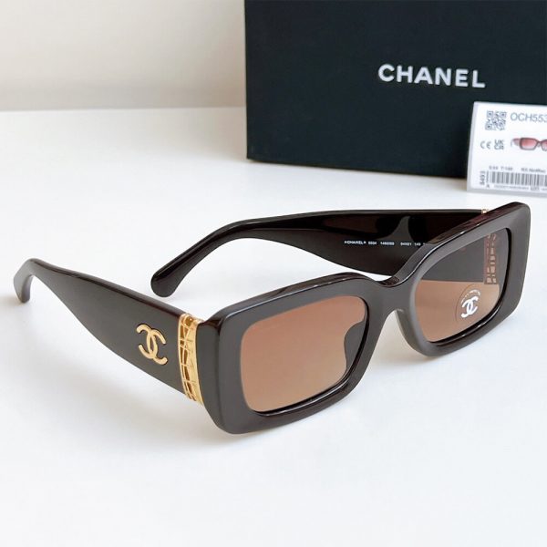 CHANEL Rectangle Sunglasses