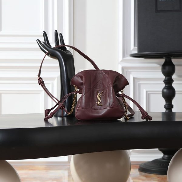 YSL JAMIE mini shoulder pouch in lambskin